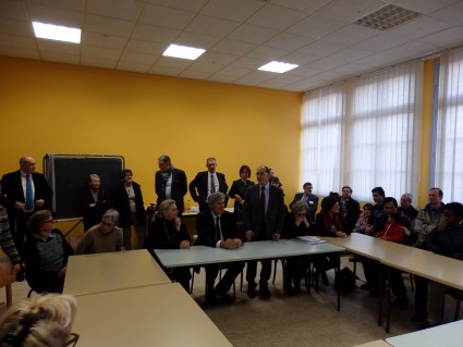 Visite d'un ministre